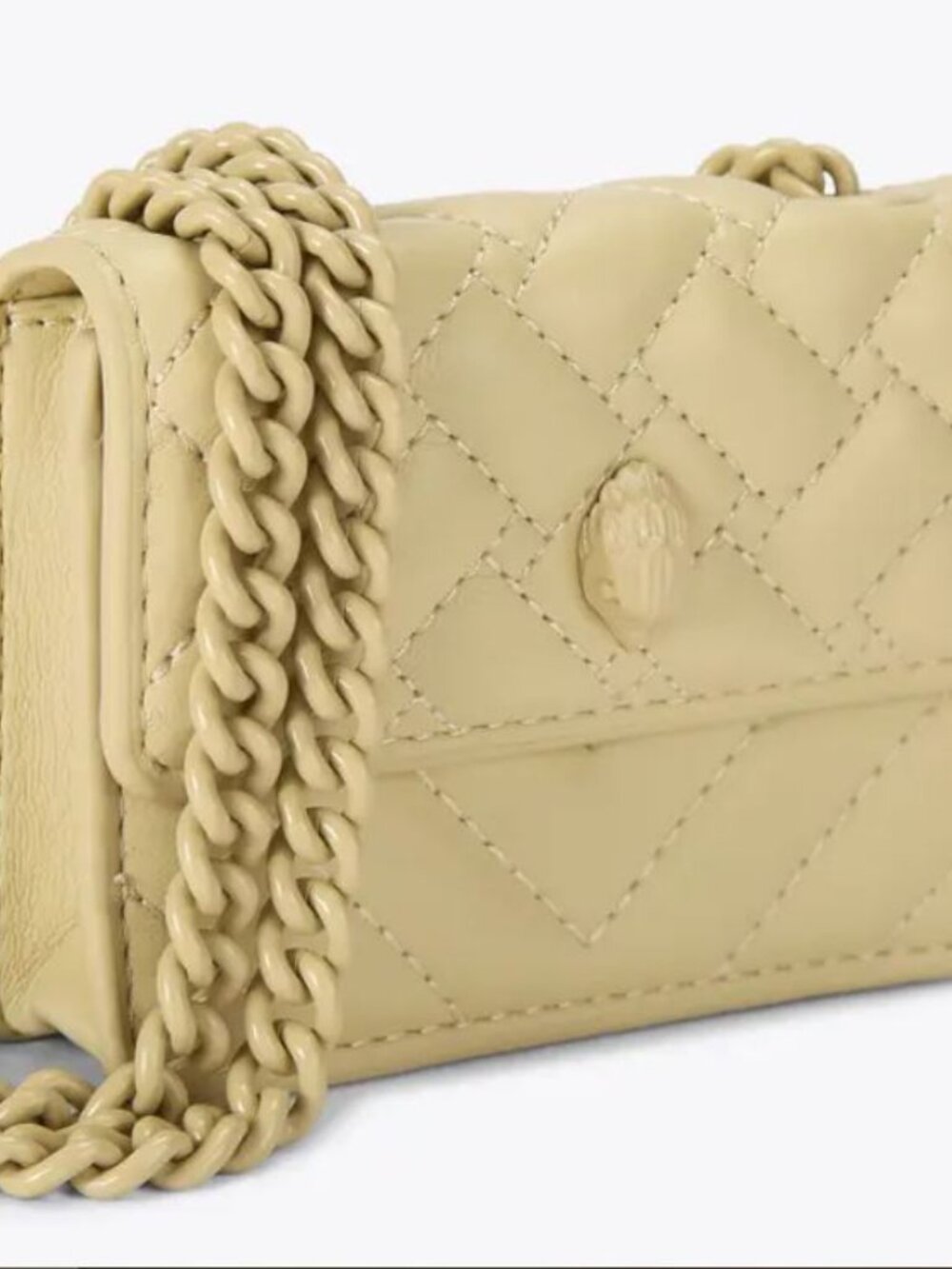 micro kensington bag Kurt Geiger London Cream